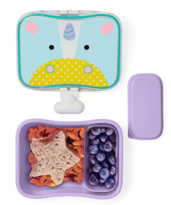 Kit Lanche Zoo unicórnio - SKIP HOP - 4.138 - Lulu Kids Importados 