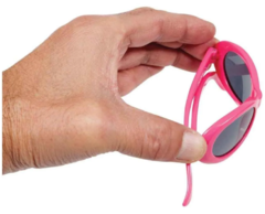Óculos de Sol Baby - Alça Ajustável - PINK - buba - Lulu Kids Importados 