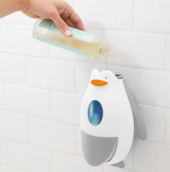 DISPENSER PARA SABONETE LÍQUIDO E ÁLCOOL EM GEL PINGUIM - loja online