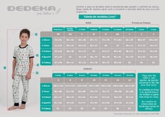 Pijama de soft infantil liso ursa e luas- dedeka 20763 - comprar online