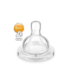 KIT 2 Bico mamadeira AVENT 6m + fluxo RÁPIDO - 1240 - comprar online