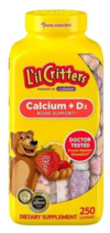 Cálcio + vitamina D3 - L'il Critters Kids 150gomas