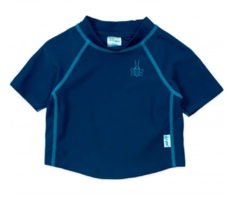 Camisa Banho UV FPS 50+ Manga Curta Azul Marinho - IPLAY - 1.860