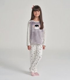 Pijama Manga Longa plush PINGUINS - 67461 - comprar online