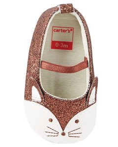 Sapatilha Gatinho Rose Gold Gliter CARTER'S - comprar online