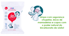 Lenços umedecidos para acessórios do bebê - Limpa chupeta - LIKLUC - comprar online