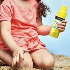 Protetor Solar Neutrogena Beach Defense Kids Sunscreen Spra - Resistente à Água para Crianças, FPS 70 para Proteção UVA/UVB, Sem Oxibenzona & Secagem Rápida, - comprar online