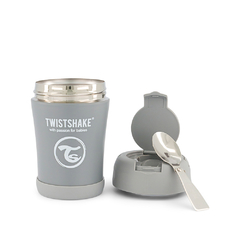 POTE TERMICO - TWISTSHAKE - 350 ML CINZA - A-46-002