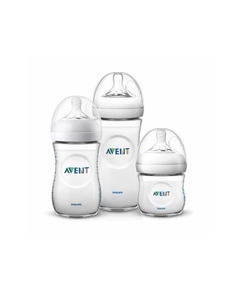 KIT 3 MAMADEIRAS PETALA TRANSPARENTE - AVENT - 6059