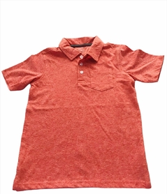 Blusa Polo- laranja mescla - WONDER NATION