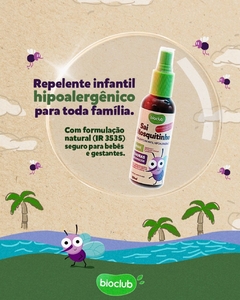 Sai Mosquitinho Bioclub® - Repelente Infantil Natural 120 ml - loja online