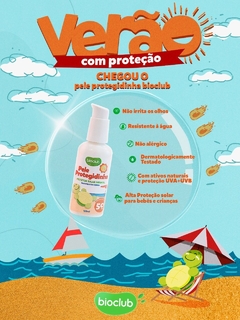 Pele Protegidinha Bioclub® - Protetor Solar Infantil Natural 120 ml - Lulu Kids Importados 
