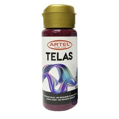 BURDEOS 85 PINTURA DE TELA ARTEL  60ML.