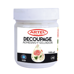 Adhesivo Y Sellador Decoupage Frasco 100Ml Artel - comprar online