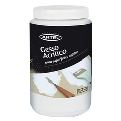 Gesso Imprimante Acrílico Frasco 500Ml Artel