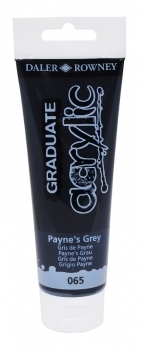 Acrílico Payne's Grey 065 Daler Rowney 120ml. - comprar online