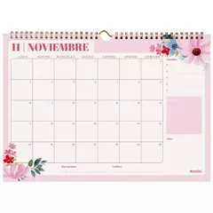 Calendario 2025 Floral - Mooving - Tienda Diseñarte