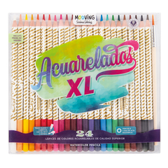Set Lápices Colores Acuarelables Premium Mooving - comprar online