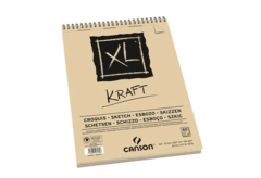 CROQUERA CANSON XL KRAFT 90 GR. 60 H. 21x29.7 CM