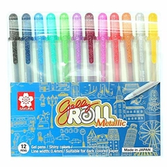 GELLY ROLL METALLIC, SET DE 12 LÁPICES - comprar online