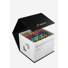 MegaBox 60 colores + 3 blenders Karin MarkerPro - comprar online