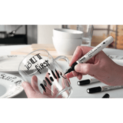 Marcador KREUL de vidrio y porcelana Punta pincel, Lettering - comprar online
