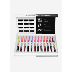 Passion Colors Collection 12 colors Pigment Decobrush Karin - comprar online