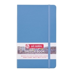 Sketchbook Lake Blue, 13 x 21 cm, 140 g, 80 páginas