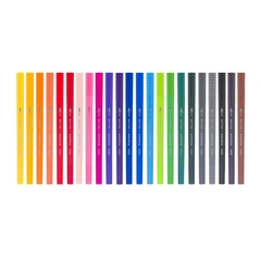 Set de Brush pen / fineliner 24 colores Bruynzeel en internet