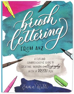 BRUSH LETTERING FROM A TO Z (idioma inglés)