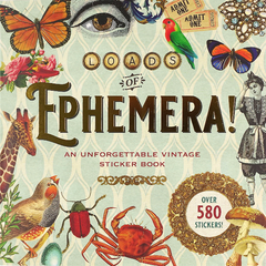 Libro de stickers: Loads of Ephemera!