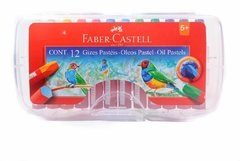 Pastel óleo 12 colores Faber-Castell
