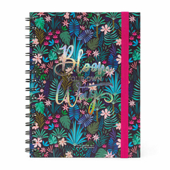 Cuaderno a Rayas A5 Flora - Legami