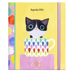 Agenda Semanal 2025 (17×20) - Planet Cat