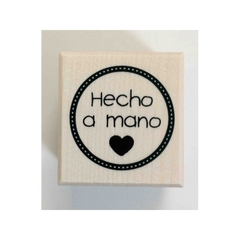 Timbre de goma "hecho a mano" Artemio - comprar online