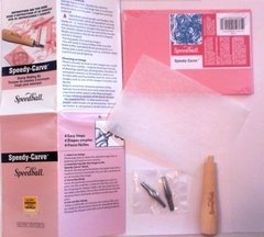 KIT SPEEDY-CARVE PARA TALLAR TIMBRES SPEEDBALL - comprar online