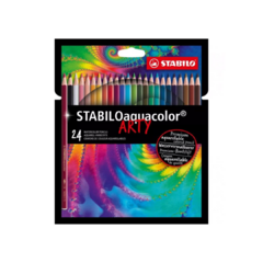 Set 24 colores Acuarelables - Stabilo Arty