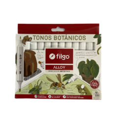 Marcador Artístico Alloy tonos botánicos Filgo - tienda online