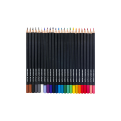 Estuche metálico 24 lápices de colores La Lechera Bruynzeel - comprar online