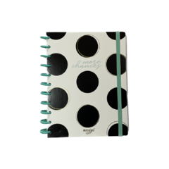 Cuaderno Lunares con Discos Mooving Loop