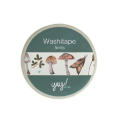 Washitape Mushrooms