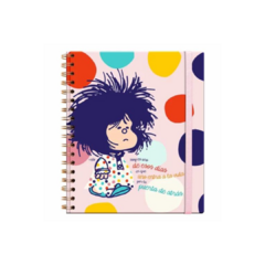 Libreta Tapa Dura con Espiral Grande – Mafalda