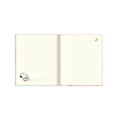 Libreta Tapa dura Grande – Snoopy Pastel - comprar online