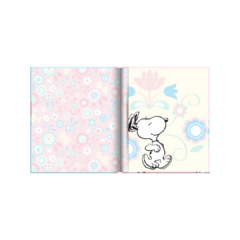 Libreta Tapa dura Grande – Snoopy Pastel en internet