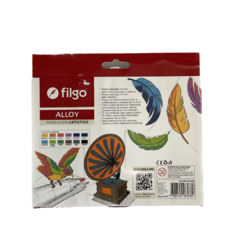 Marcador Artístico Alloy tonos clásicos Filgo - Tienda Diseñarte