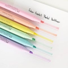 Set 6 Resaltadores Faber Castell Textliner Plus Pastel - comprar online