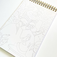 Sketchbook "30 dibujos para colorear" Artel - Tienda Diseñarte