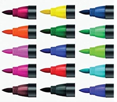 Marcador Brush Pen para loza Edding POR UNIDAD (VARIEDAD DE COLORES) - comprar online