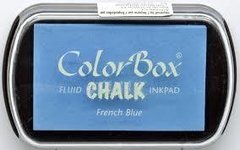 Tinta para timbres ColorBox French Blue
