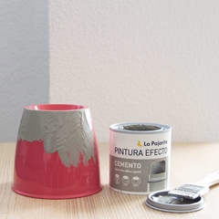 Pintura efecto cemento 250ml. La Pajarita - comprar online
